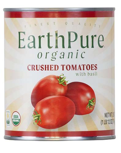 EarthPure® Organic Crushed Tomatoes