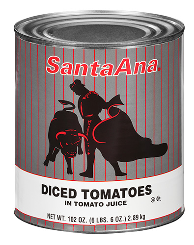 San Benito® Santa Ana™ 3/4″ Diced Tomatoes