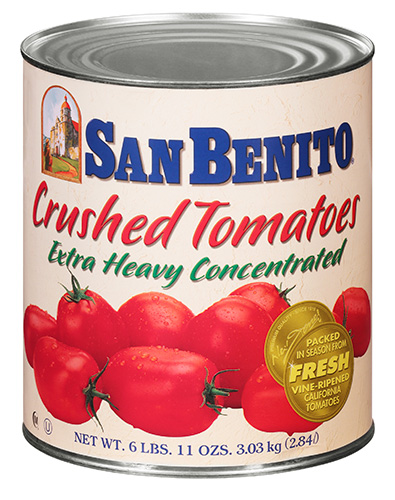 San Benito® Deluxe Extra Heavy Concentrated Crushed Tomatoes