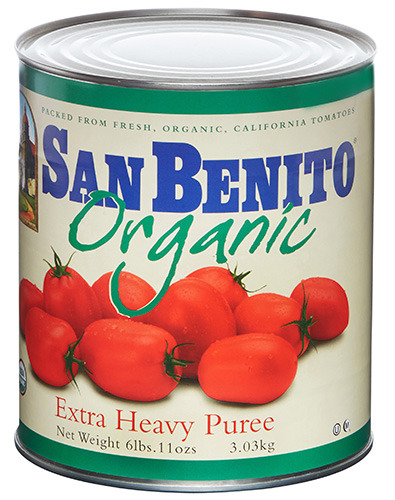 San Benito® Organic Tomato Puree