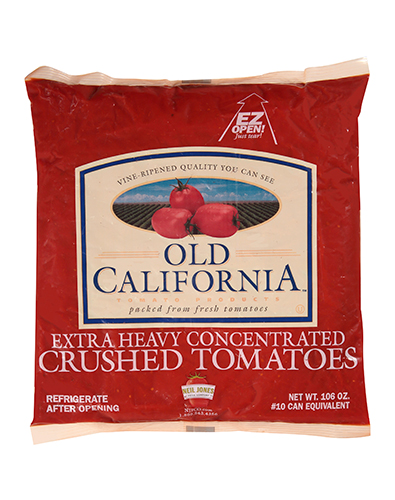 Old California® Pouch Extra Heavy Concentrated Crushed Tomatoes
