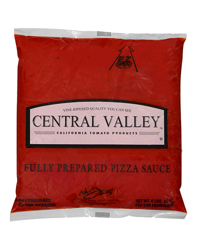 Central Valley® Pouch Fully Prepared Pizza Sauce