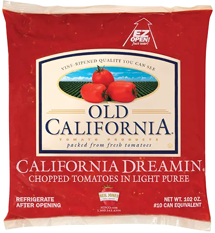 California Dreamin Chopped Tomatoes