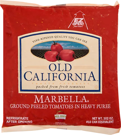 Marbella Ground Peeled Tomatoes in Heavy Puree